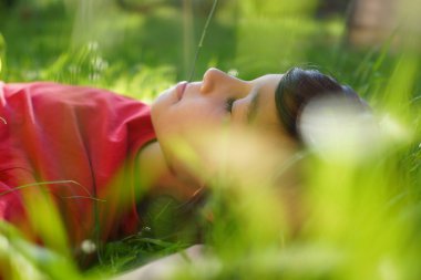 Küçük çocuk zevk yaz saati