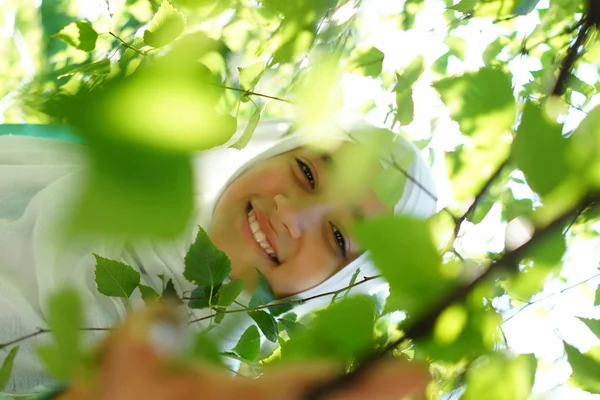 Beautiful muslim girl — Stock Photo, Image