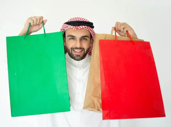 Portrait of attractive Arabian man — Stock Photo, Image