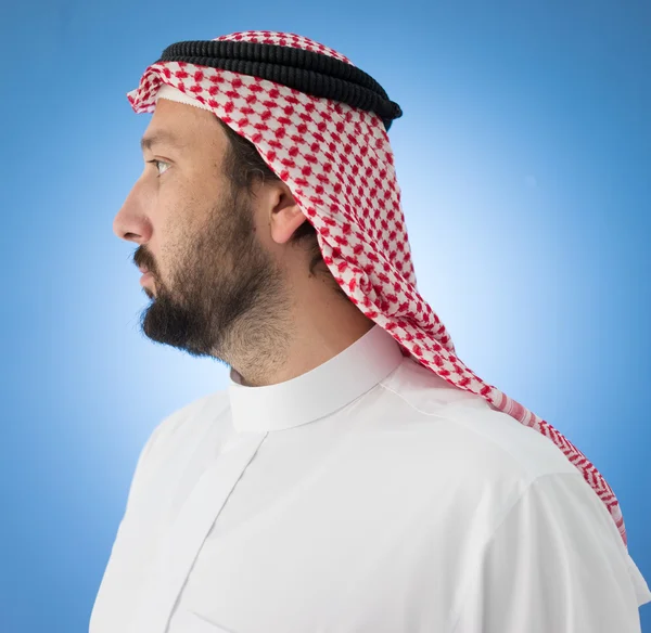 Arabiska affärsman poserar — Stockfoto