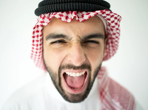 Arabic young businessman posing — Stock Photo, Image