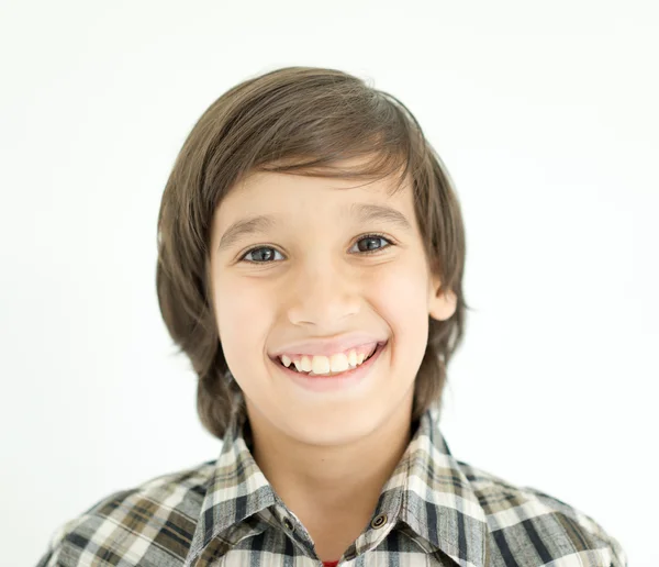 Alegre retrato infantil — Foto de Stock