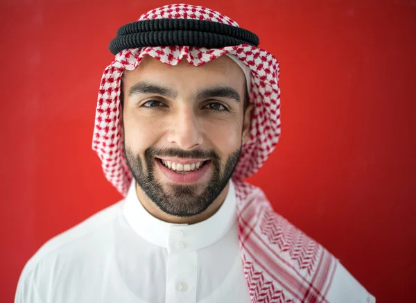 Arabic young businessman posing — Stock Photo, Image