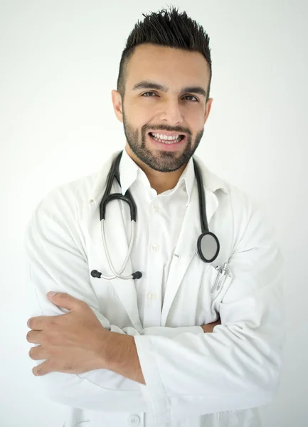 Guapo joven doctor — Foto de Stock