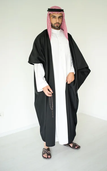 Arabic young sheikh posing — Stock Photo, Image