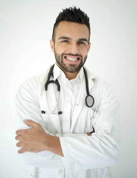 Guapo joven doctor — Foto de Stock