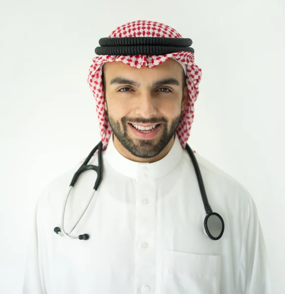 Портрет привабливого лікаря — стокове фото