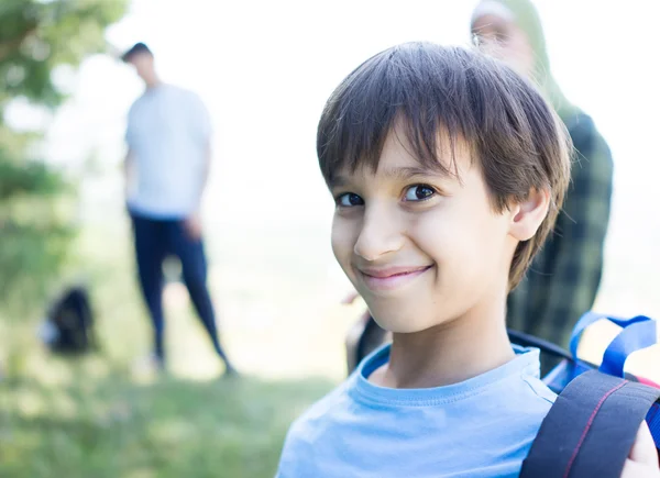 De gelukkige kinderen portret — Stockfoto