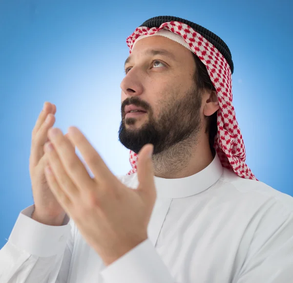 Arabiska affärsman poserar — Stockfoto