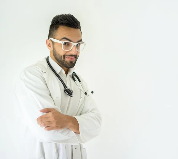 Knappe jonge dokter — Stockfoto