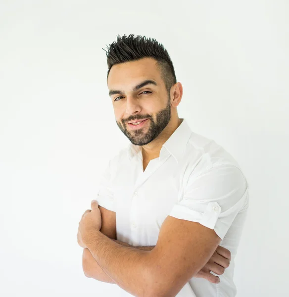 Retrato de um jovem bonito — Fotografia de Stock