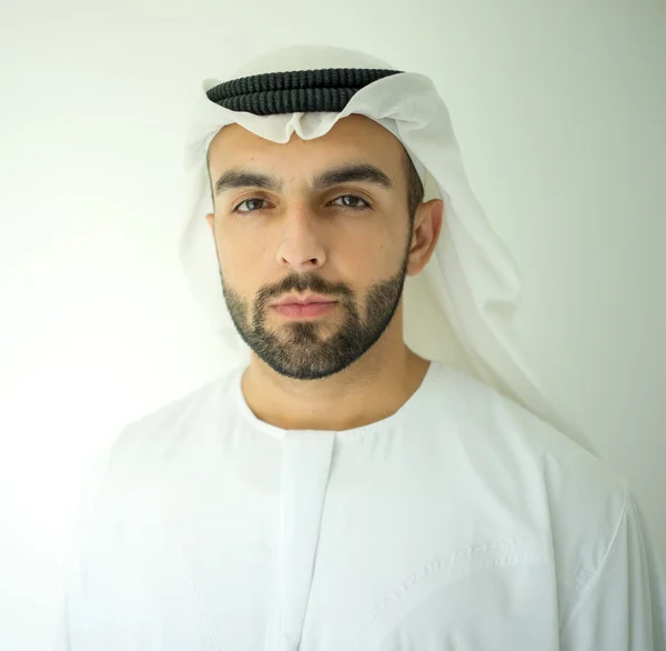 Portrait of attractive Arabian man — Stock Photo, Image