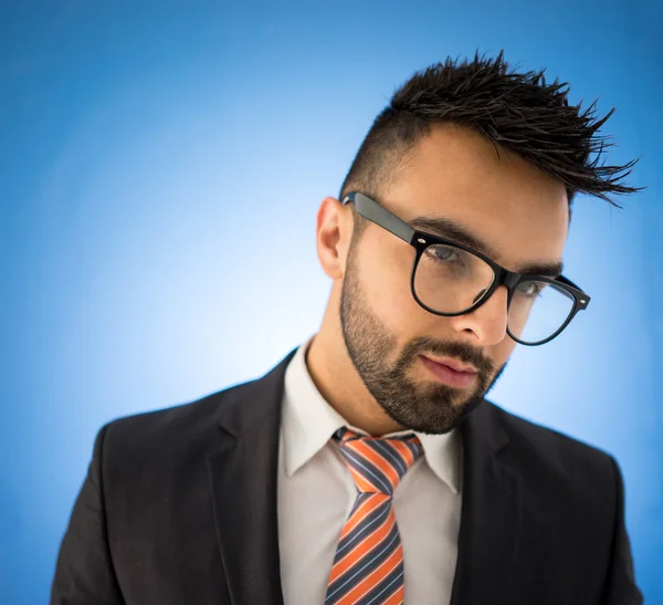 Joven hombre de negocios guapo — Foto de Stock