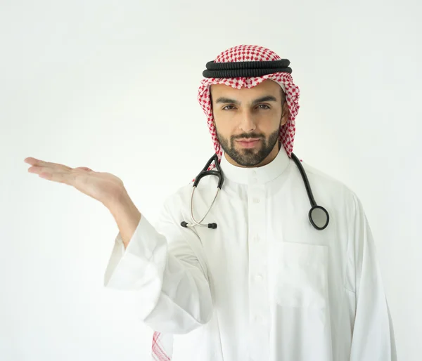 Porträtt av attraktiva läkare — Stockfoto