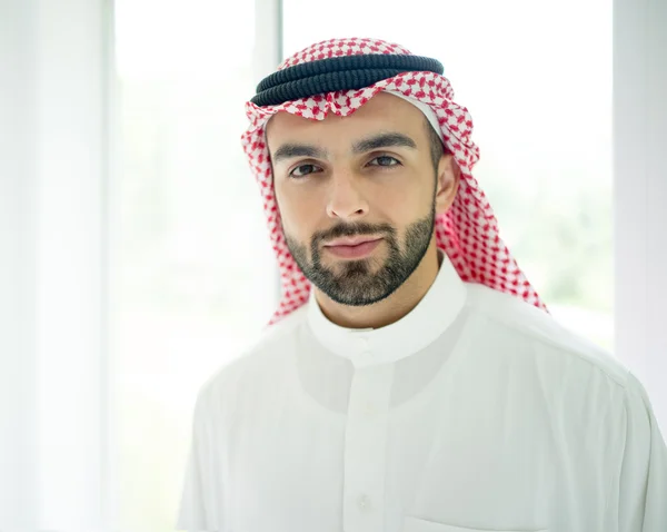 Portrait of attractive Arabian man — Stock Photo, Image