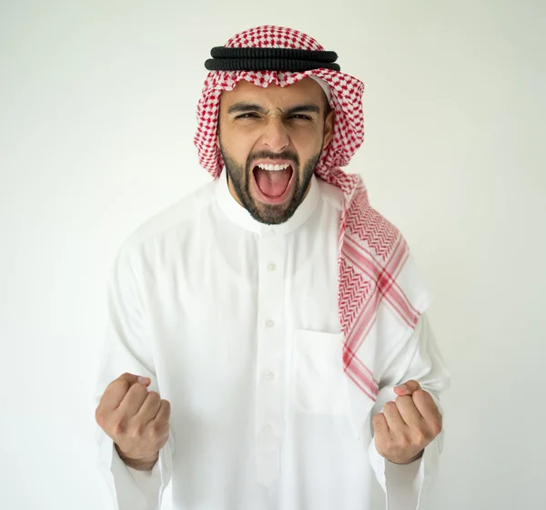 Arabic young businessman posing — Stock Photo, Image