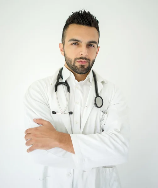 Guapo joven doctor — Foto de Stock