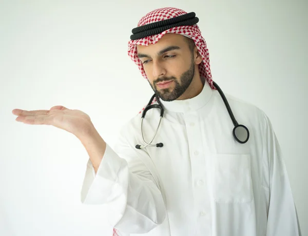 Porträtt av attraktiva läkare — Stockfoto