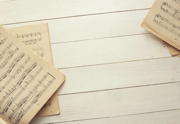 old music notes