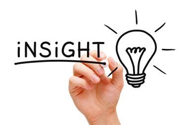 Insight Light Bulb Concept clipart