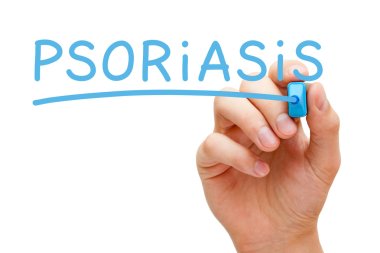 Psoriasis Blue Marker clipart