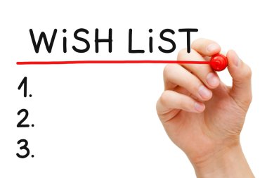 Wish List clipart