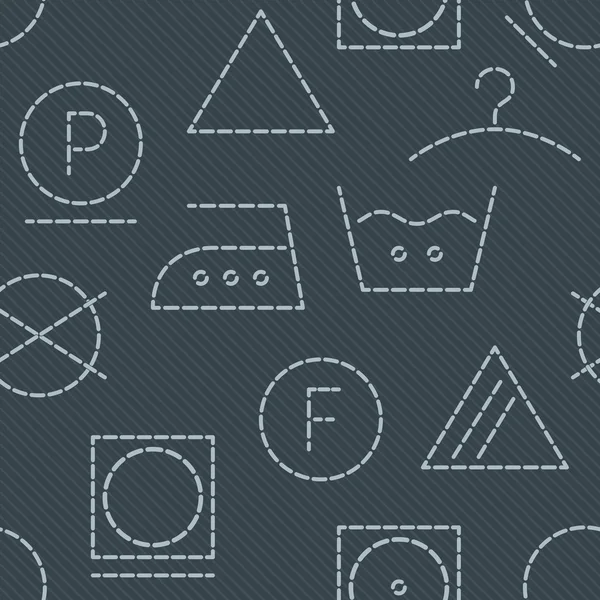 Laundry seamless background. — Stock Illustration Laundry seamless background. Royalty Free Stock Vectors