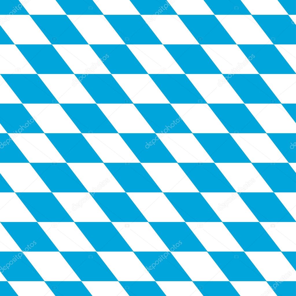 bavarian white and blue