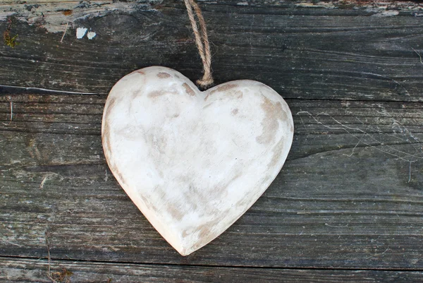 Rustykalne serca — Zdjęcie stockowe
