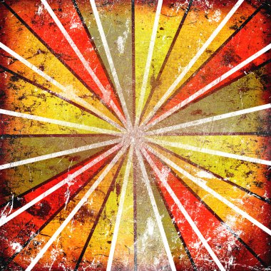 Güneş ışınları soyut