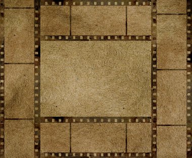 eski film şeridi çerçeve