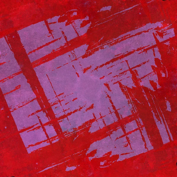 Червона стіна з гранжевим фоном — стокове фото