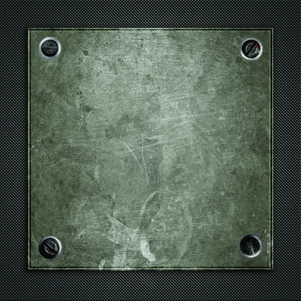 Metal plate — Stock Photo, Image