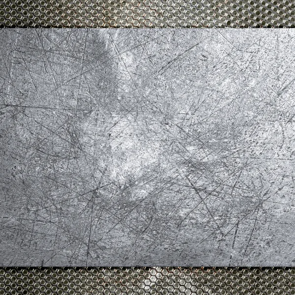 Metal plate — Stock Photo, Image