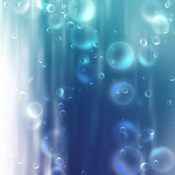 Air bubbles of water — Stock Photo, Image