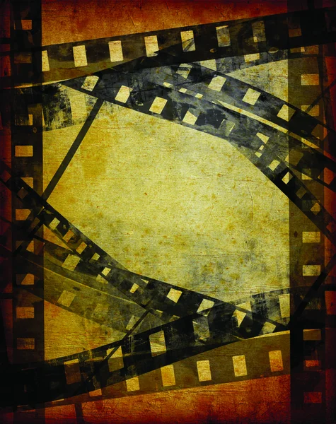 Old film strip — Stock Photo, Image