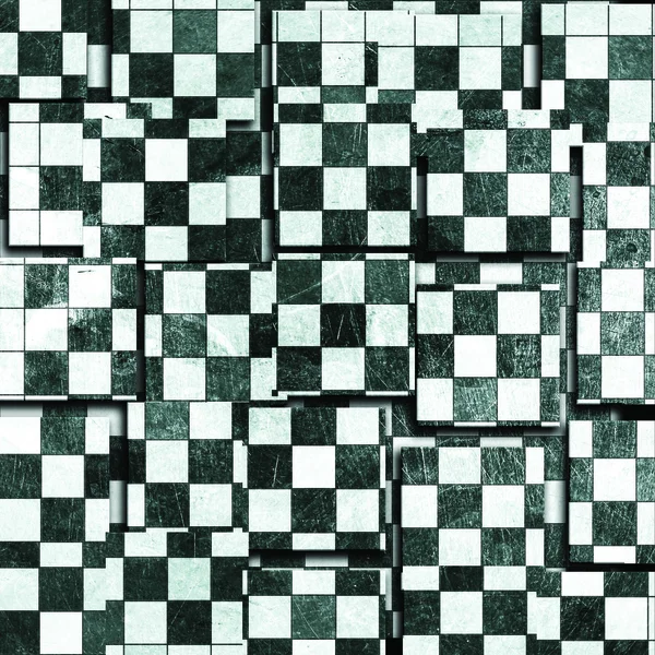Гранж кахельною мозаїка — стокове фото