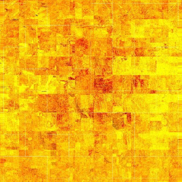 Grunge mosaico d'oro — Foto Stock