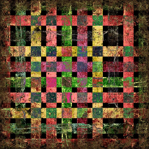 Grunge quadrados — Fotografia de Stock
