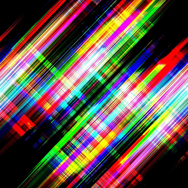 Lignes lumineuses en diagonale — Photo