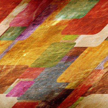 grunge duvardaki kareler