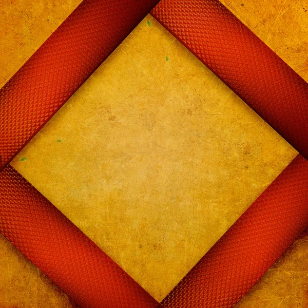 Золотой фон с богатой красной лентой — стоковое фото