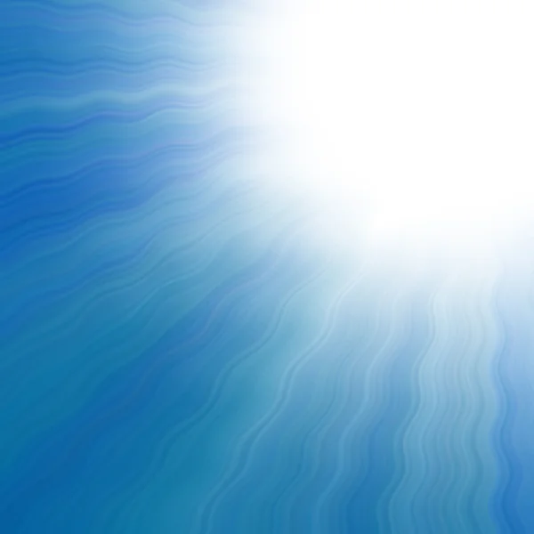 Céu azul com um brilho — Fotografia de Stock