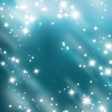 yumuşak bir mavi parlak parlayan