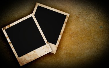 grunge arka plan boş fotoğraf çerçevesi