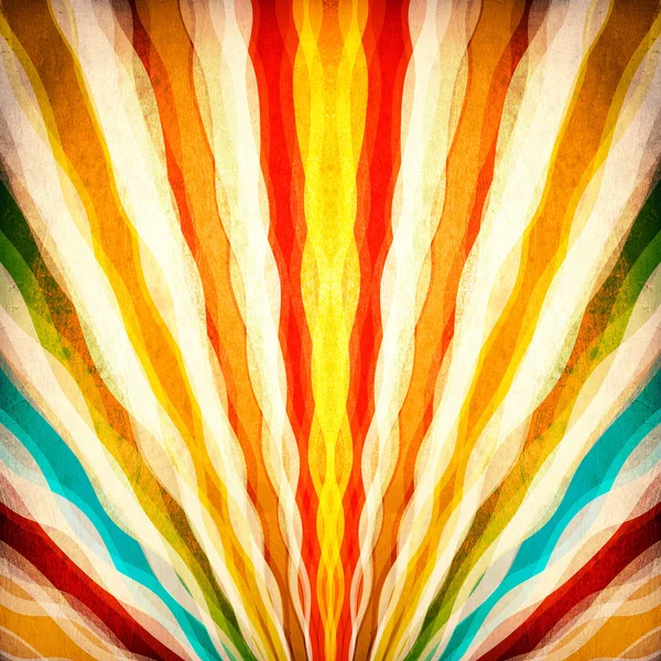 Multicolor Sunbeams grunge fondo —  Fotos de Stock