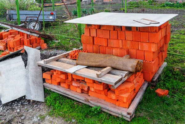 Pile of bricks — Stock Photo, Image