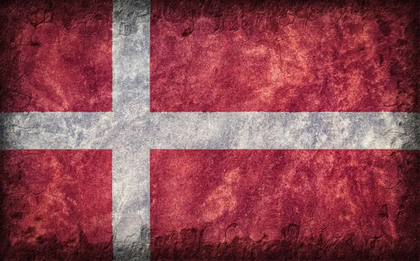 Bandera de Dinamarca — Foto de Stock