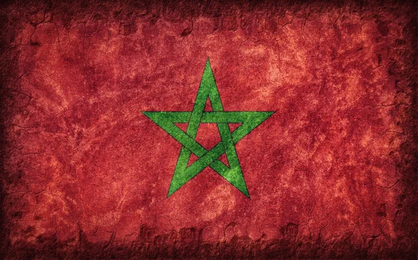 Bandeira de Morocco — Fotografia de Stock