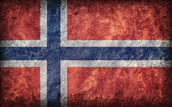 Bandera de Noruega — Foto de Stock